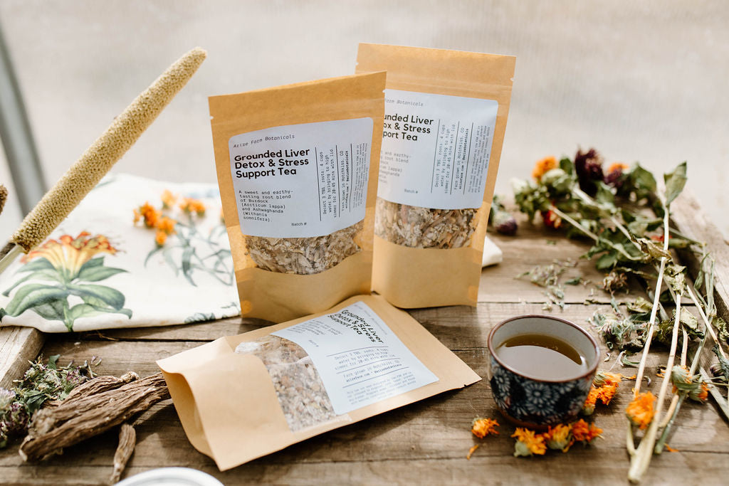 Grounded Liver Detox & Stress Support Tea